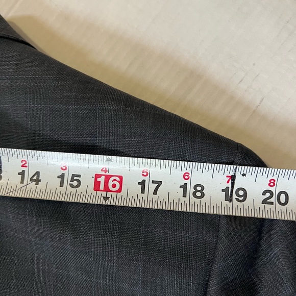 Lauren Ralph Lauren Men's Gray Wool Blend Size 44R Suit Coat 38 x 30 Suit Pants - Picture 5 of 11